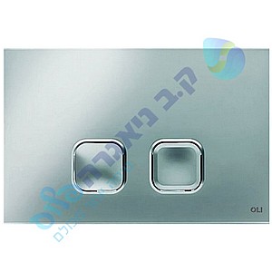 לחצן PLAIN מבריק לניאגרה סמויה אולי OLI לחצן PLAIN מבריק לניאגרה סמויה אולי OLI