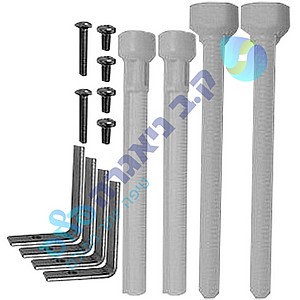 סט מוטות מאריכים ללחצן ניאגרה סמויה סיגמא/אומגה גבריט GEBERIT סט מוטות מאריכים ללחצן ניאגרה סמויה סיגמא/אומגה גבריט GEBERIT