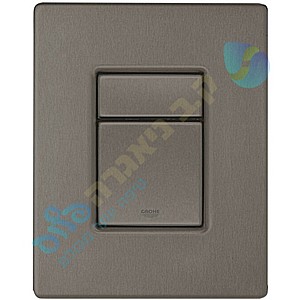 לחצן צינורית 1 מקורי שחור גרפיטי מט ניאגרה סמויה גרואה GROHE לחצן צינורית 1 מקורי שחור גרפיטי מט ניאגרה סמויה גרואה GROHE